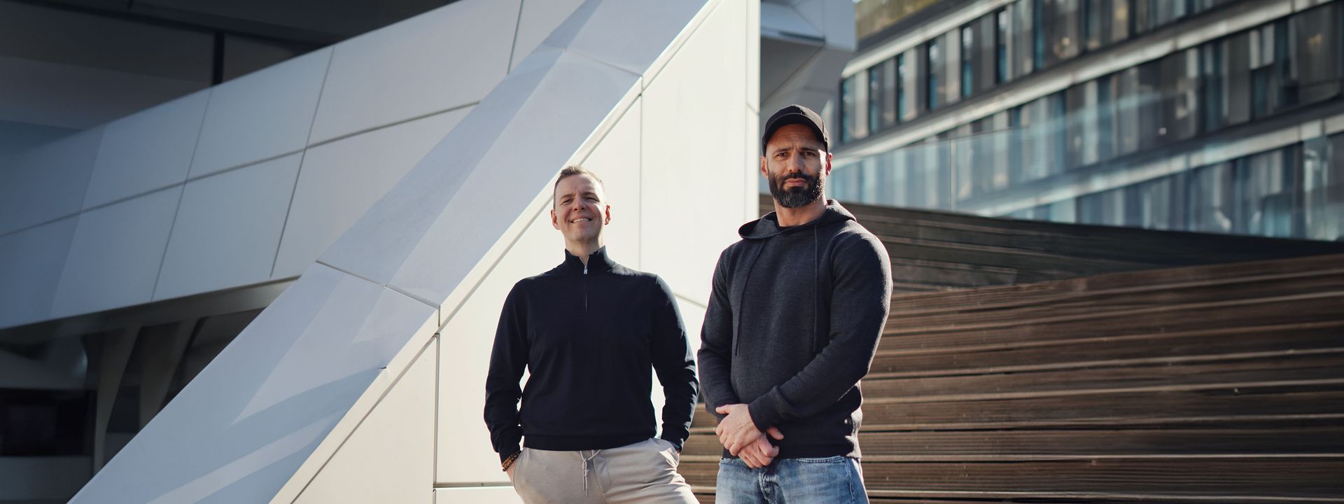 Founders of GreenShift: Leonid and Omar.